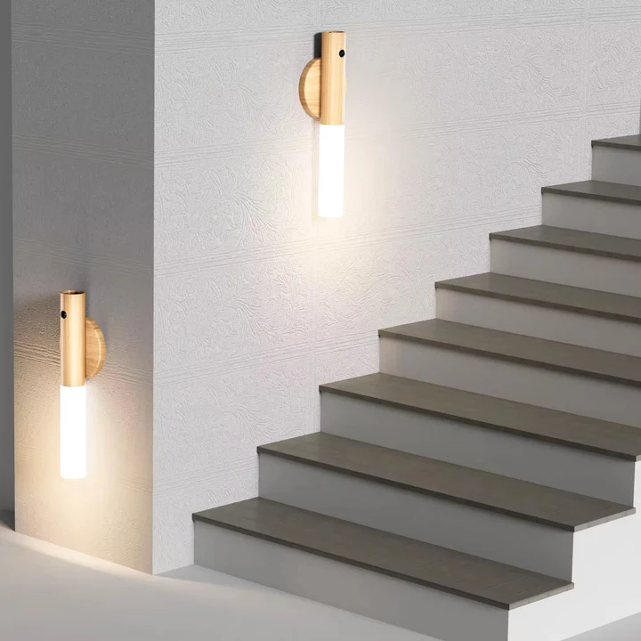 Luminária Portátil Recarregável com Sensor
