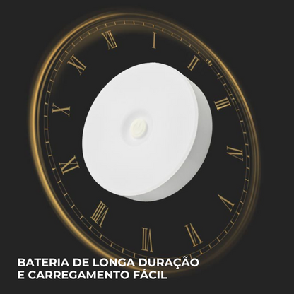 Luminária LED com Sensor Redonda